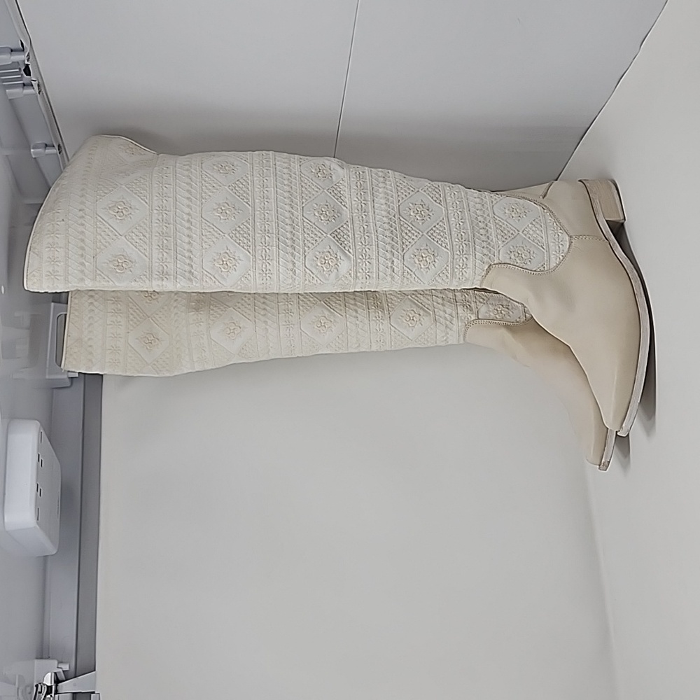 Free People Bren Crochet Textile Slouch Boot